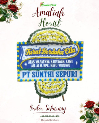 Papan Bunga Duka di Pohjentrek