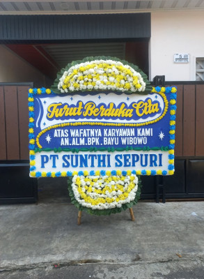 Papan Bunga Duka di Pohjentrek